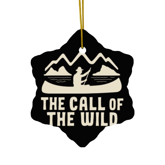 Canoe Canoeing Water sports Sport Ceramic Ornaments