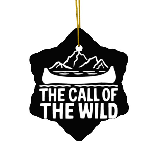 Canoe Canoeing Water sports Sport Ceramic Ornaments