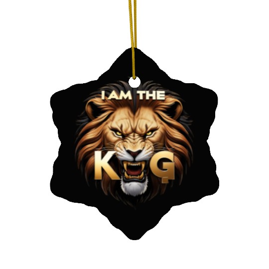 Nice lion Ceramic Ornaments