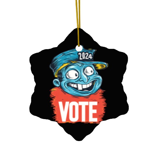 Vote 2024 Election Ceramic Ornaments 0010