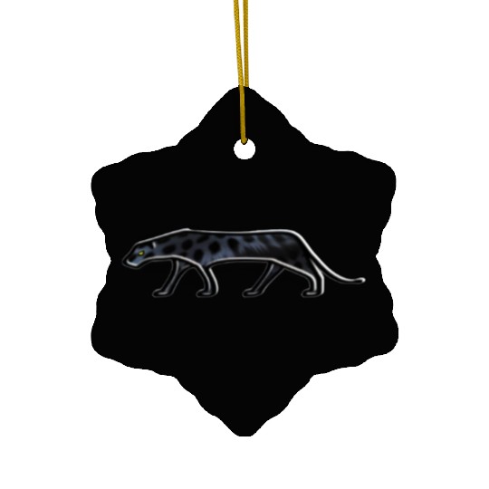 Black Panther Ceramic Ornaments