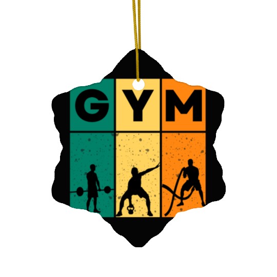 Gym – Gym & Workout Motivation Ceramic Ornaments