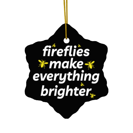Fireflies Firefly Lightning Bug Insect Collector Ceramic Ornaments