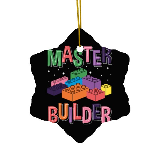 Blocks Children Imagination Creative Ceramic Ornaments