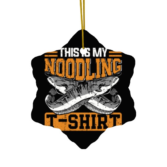 Noodler Fish Hunt This is my Noodling Ceramic Ornaments