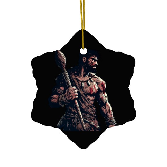 Warriors Ceramic Ornaments