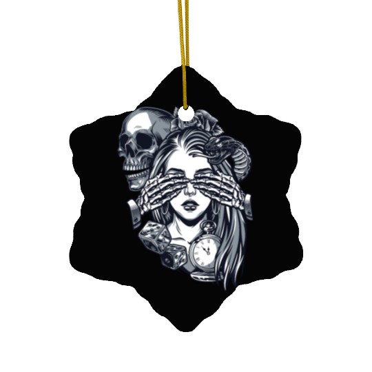 Chicano Street Art Ceramic Ornaments