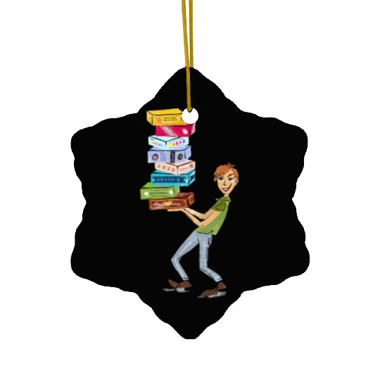 Board Game Fan Ceramic Ornaments