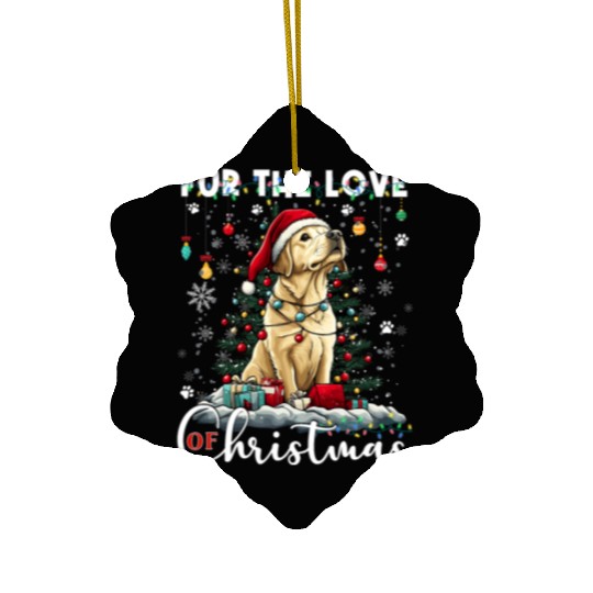 Labrador Retriever Christmas Tree Decorations Dog Ceramic Ornaments