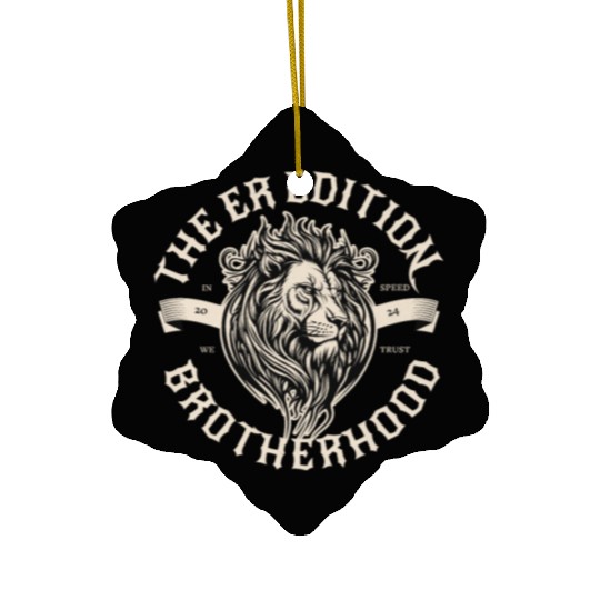 Best The ER Brotherhood Edition 2024 Male Nurse Ceramic Ornaments