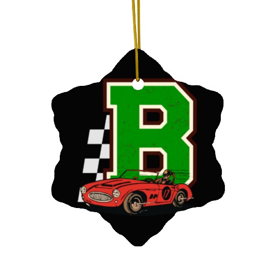 Vintage Racer - B Series Ceramic Ornaments