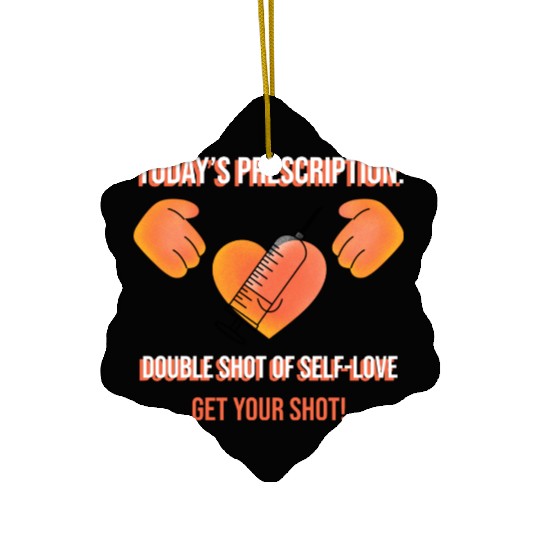 Todays prescription Love Single Hot Doctor Nurse Ceramic Ornaments