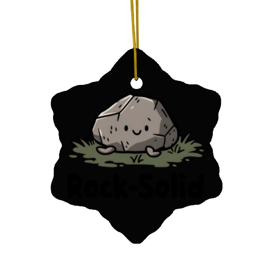 Rock Solid Ceramic Ornaments
