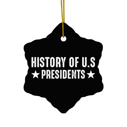 Ceramic Ornaments Design for The History of U.S President