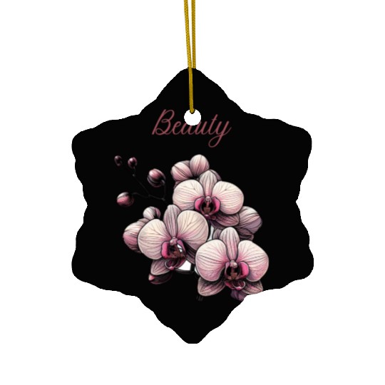 Orchid Elegance: A Symbol of Timeless Beauty Ceramic Ornaments