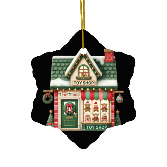 Merry Christmas, Christmas Vintage Ceramic Ornaments