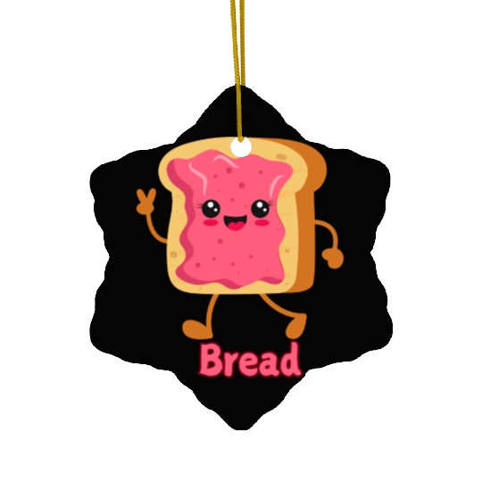 Bread Lover Ceramic Ornaments
