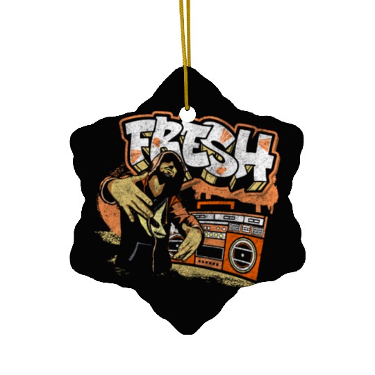 Spray Can Subway Streetwear Striking Ceramic Ornaments