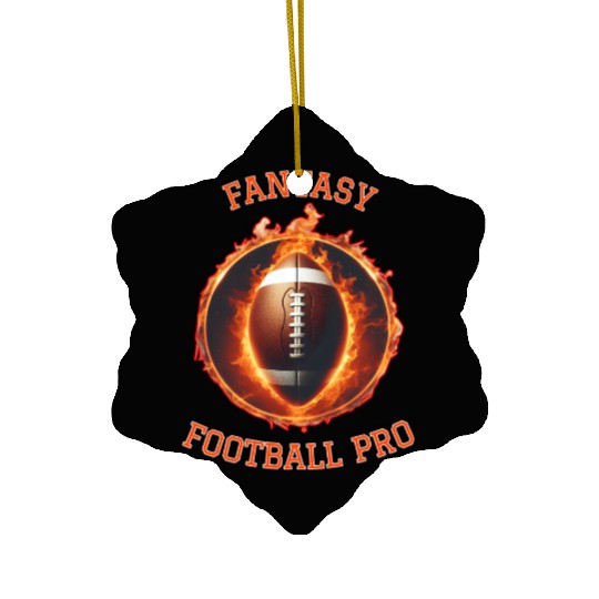 Fantasy Football King Ceramic Ornaments