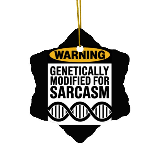 Sarcastic Genealogy DNA Test Genetics Biologist Ceramic Ornaments