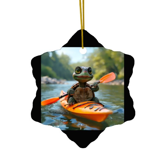 Sailing Turtle – Smooth Sailor Ceramic Ornaments