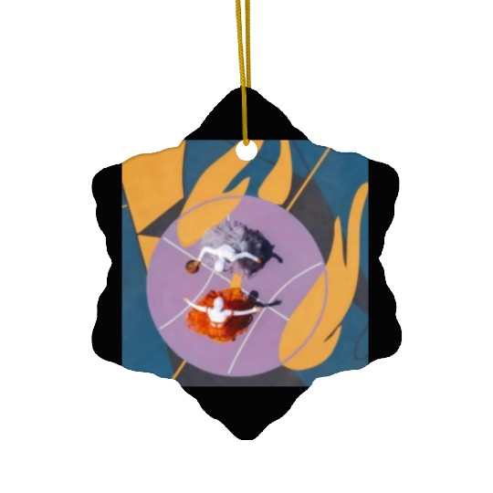 Ballet agility Ceramic Ornaments