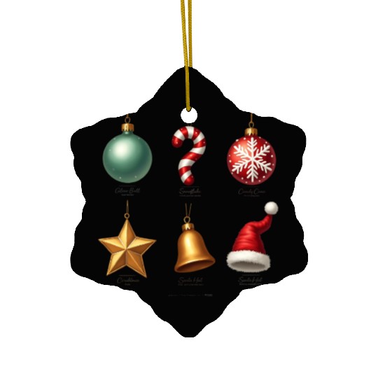 Christmas Ornaments Collection Art Ceramic Ornaments
