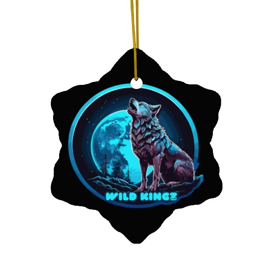 Midnight Ceramic Ornaments