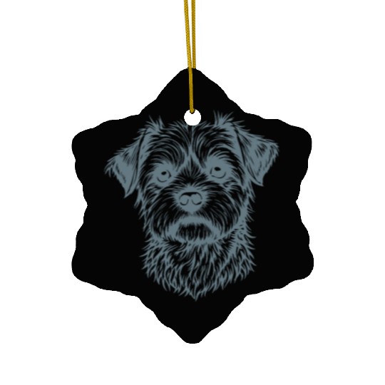 Furry Friend Forever – Dog Lovers' Design Ceramic Ornaments