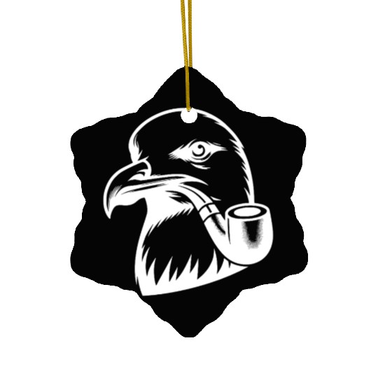 Seagull With Nordic Nautical Charisma Ceramic Ornaments