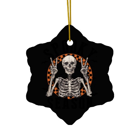 Spooky Season Ceramic Ornaments