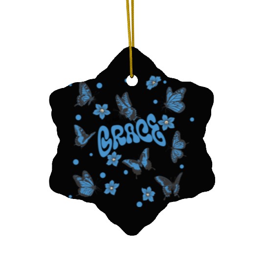 By His Grace Christian Catholic Ceramic Ornaments