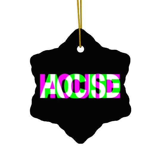 Acid House Techno Raver Ceramic Ornaments