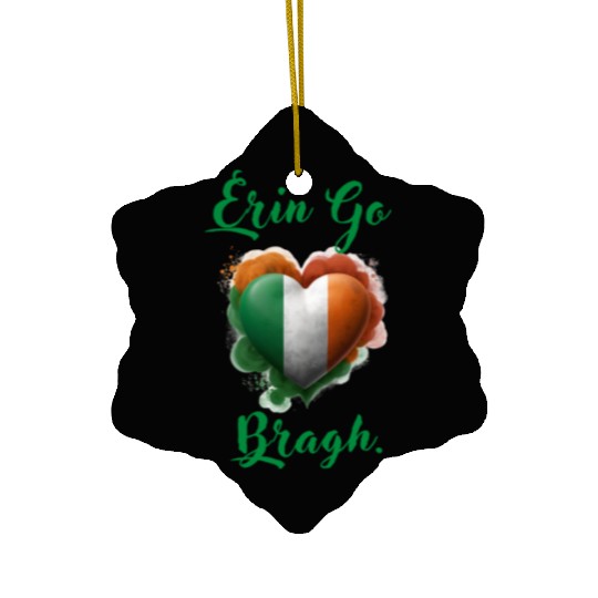 Erin Go Bragh! Ceramic Ornaments