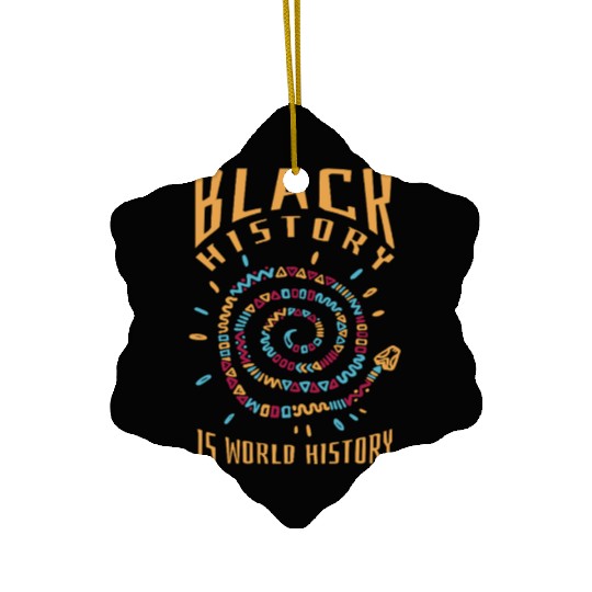 trend black history world history Ceramic Ornaments pr et ai