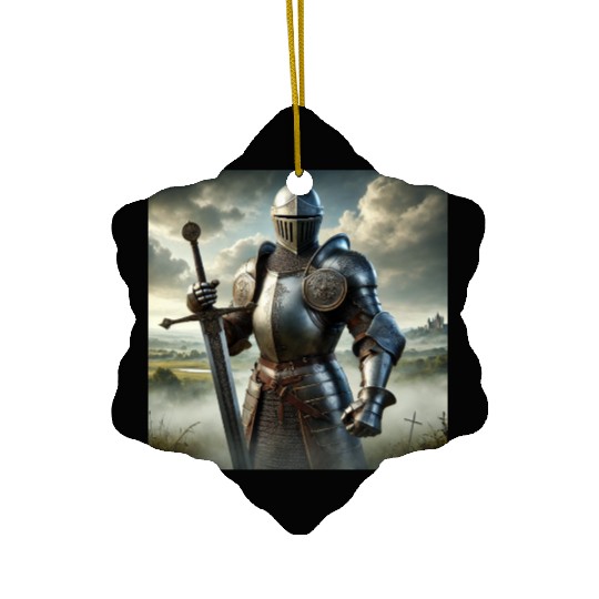 Warrior of the Iron Storm 2 Ceramic Ornaments
