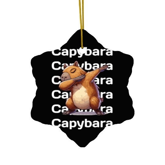 Capybara Ceramic Ornaments