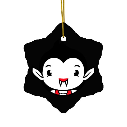 Duck Vampire Halloween Costume Bloodsucker Monster Ceramic Ornaments