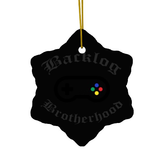 Backlog Brotherhood Revised Ceramic Ornaments
