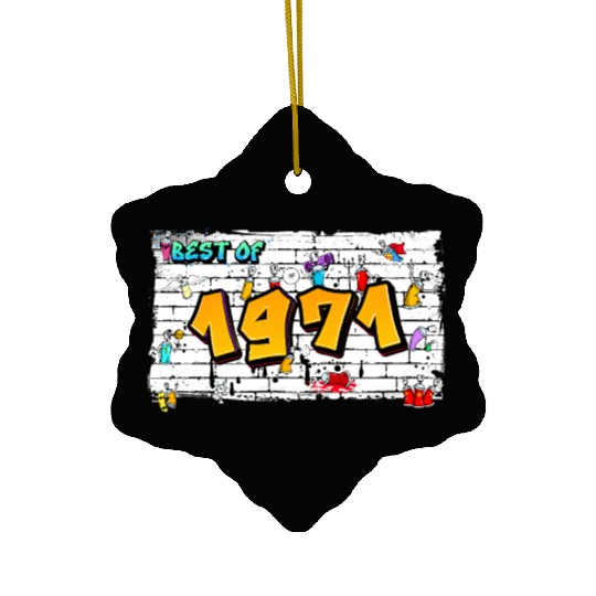 Urban Icon 1971 Graffiti – 54 Years of Timeless Ceramic Ornaments