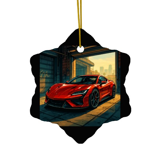 Street Legend - GTA Style Supercar Art Ceramic Ornaments
