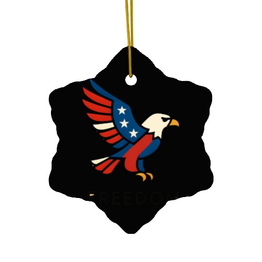 FREEDOM Ceramic Ornaments