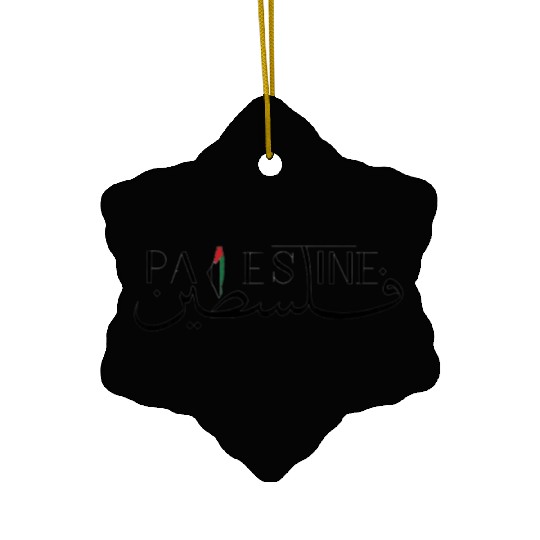 Palestine – Identity in Ink Ceramic Ornaments