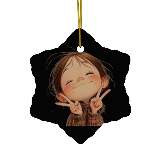 Peaceful Serenity Ceramic Ornaments