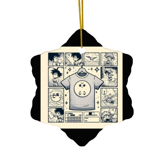 Veil of Twilight Ceramic Ornaments