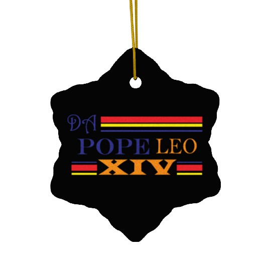 Da Pope Leo XIV Ceramic Ornaments