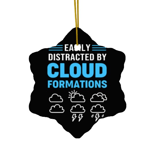 Storm Chaser Weather Meteorology Ceramic Ornaments