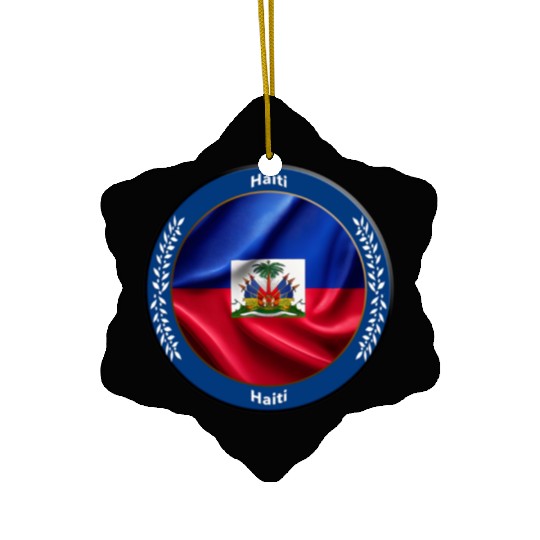 Haiti Ceramic Ornaments