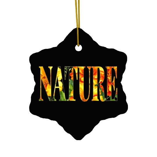 Nature Marigold Flower Ceramic Ornaments