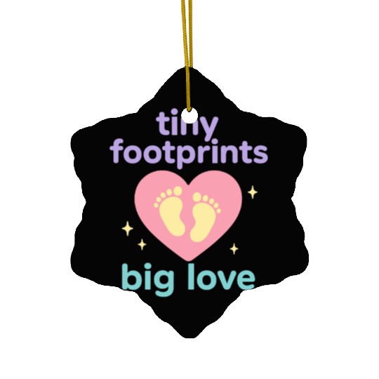 NICU Sibling Preemie Big Brother Big Sister Ceramic Ornaments